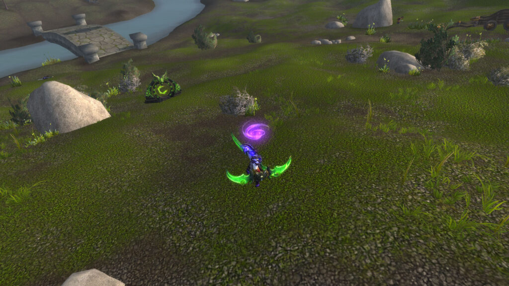 WoW the night elf got stunned